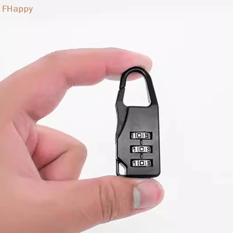 Mini Dial Digits Code Number Password Combination Padlock Safety Travel Security Lock for Luggage Lock Padlock Gym