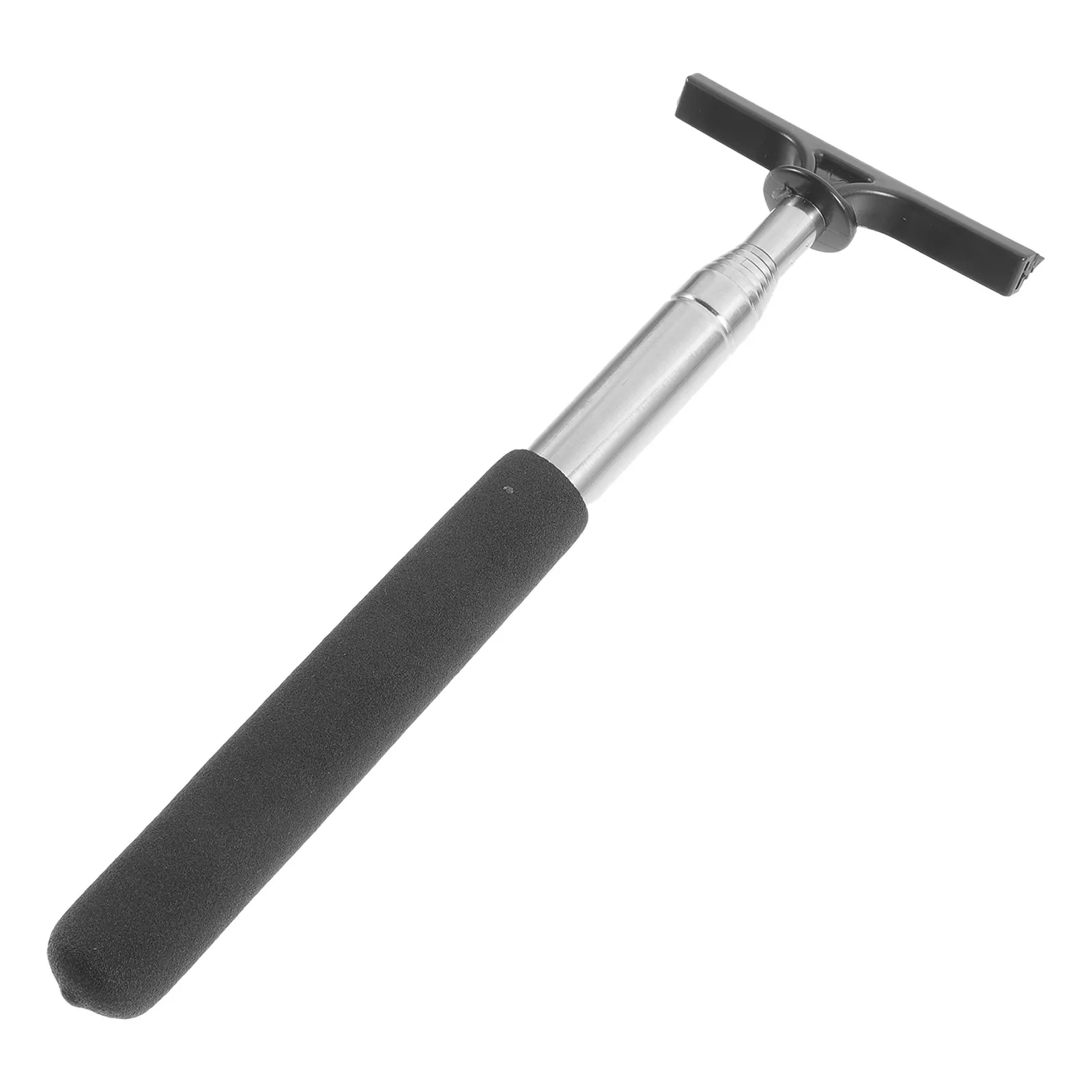 Car Rearview Mirror Squeegee Telescopic Side Mirror Wiper Efficient Water Removal Tool for Clear Visibility Universal Fit Easy