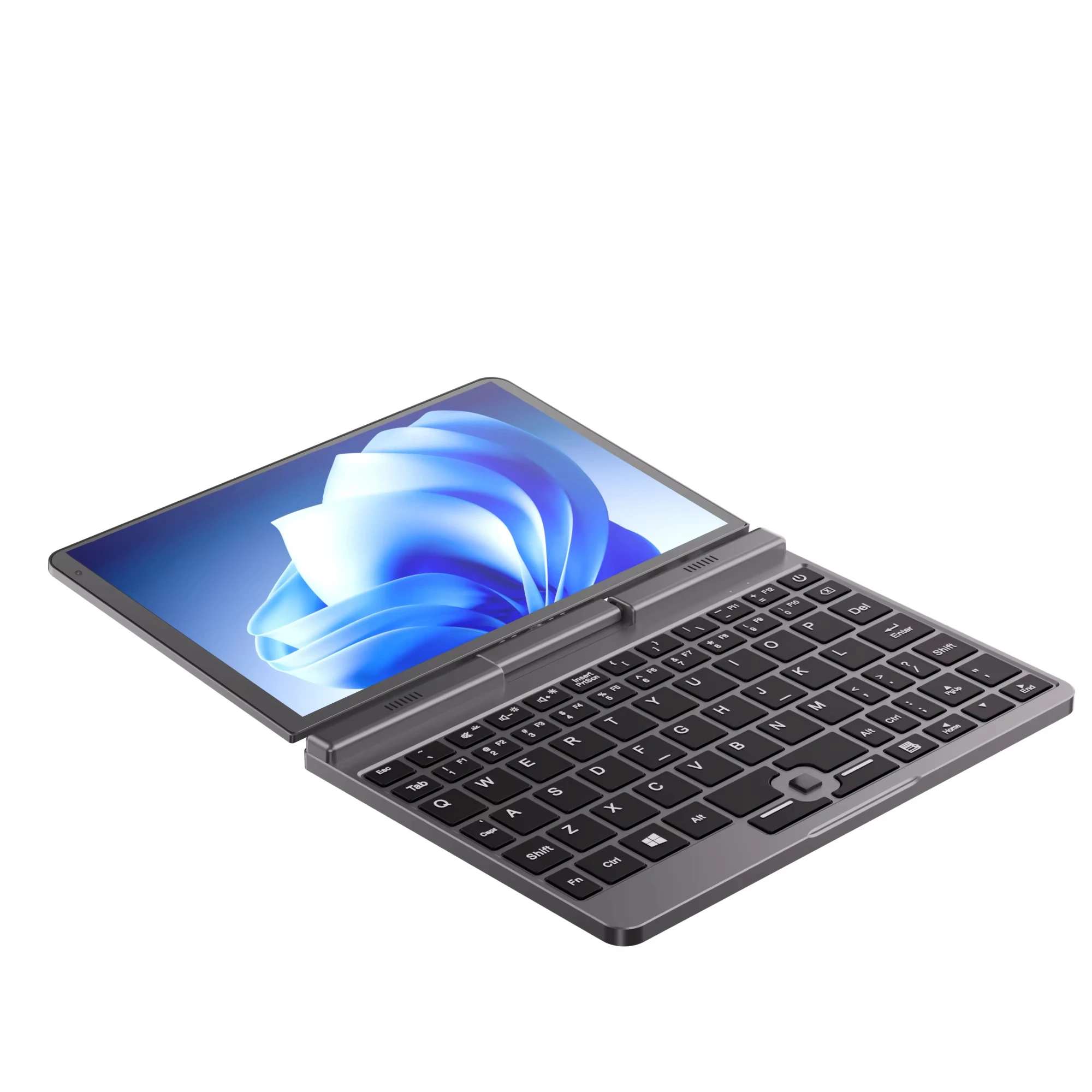 P8 12th Gen Mini Laptop Intel N150 Core 8 Inch LPDDR5 12GB 1TB 4800MHz Windows 11 Pro AX WiFi 6 BT5.2 RJ45 LAN Flip 180 Laptop