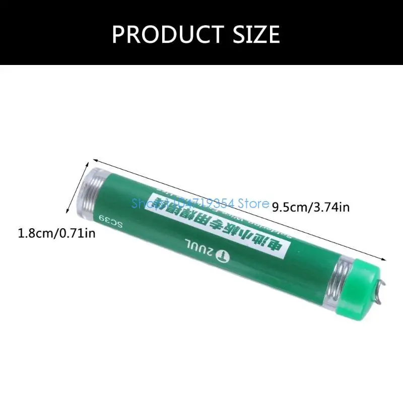 0XLD Soldering Wire for Mobile Phone Battery Metal Board 0.8mmx300cm Not Need Spots