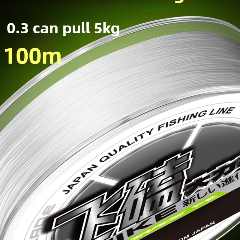 Super Soft Laser Nano Braid Fishing Line Durable Smooth Multifilament PE Line Low Mermory Extremely Thinner Fishing Wire