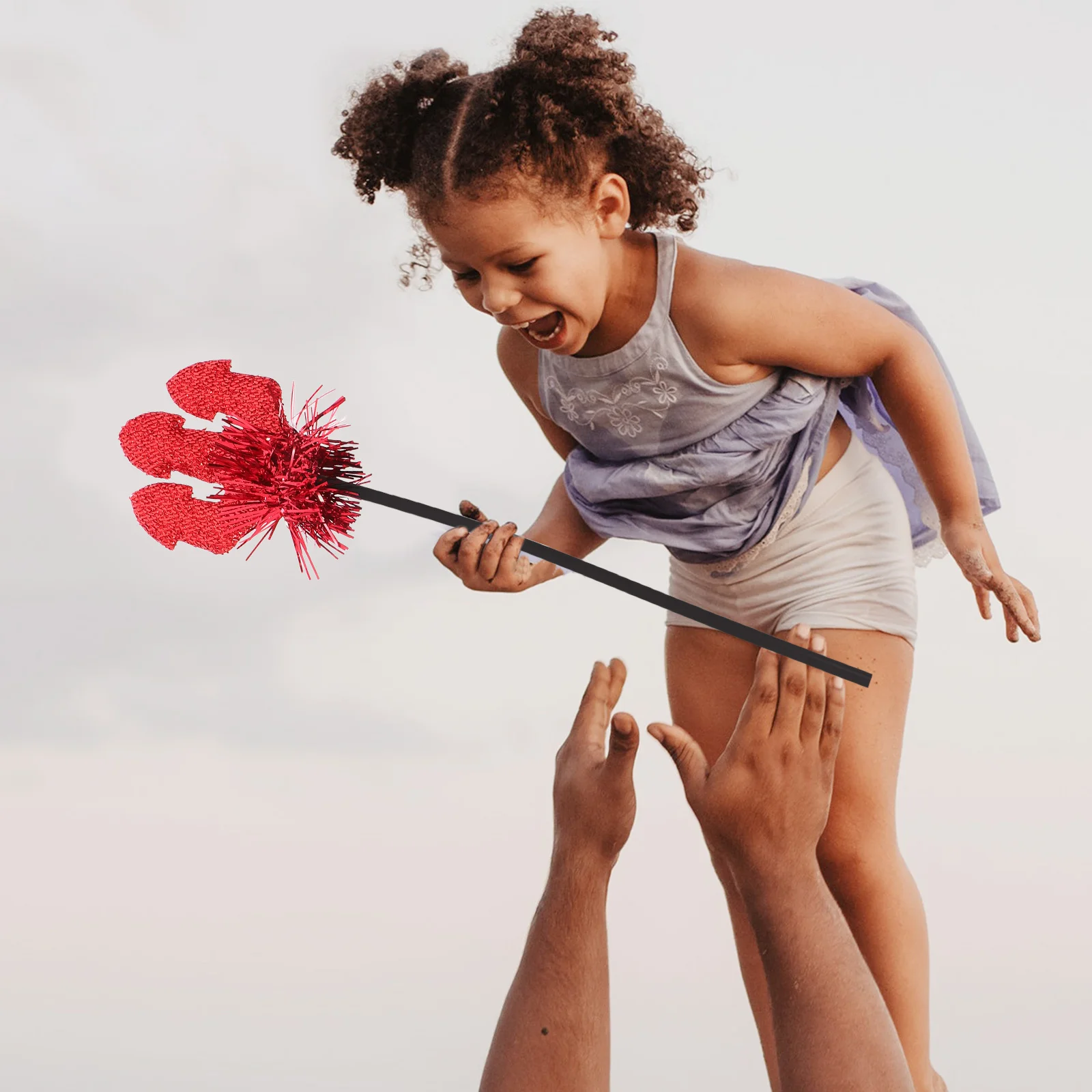 Widelec Diabła Rekwizyt Trwały Lekki Halloween Cosplay Kostium Demona Dekoracja Odpinany Gładki Uchwyt Bez Zadziorów