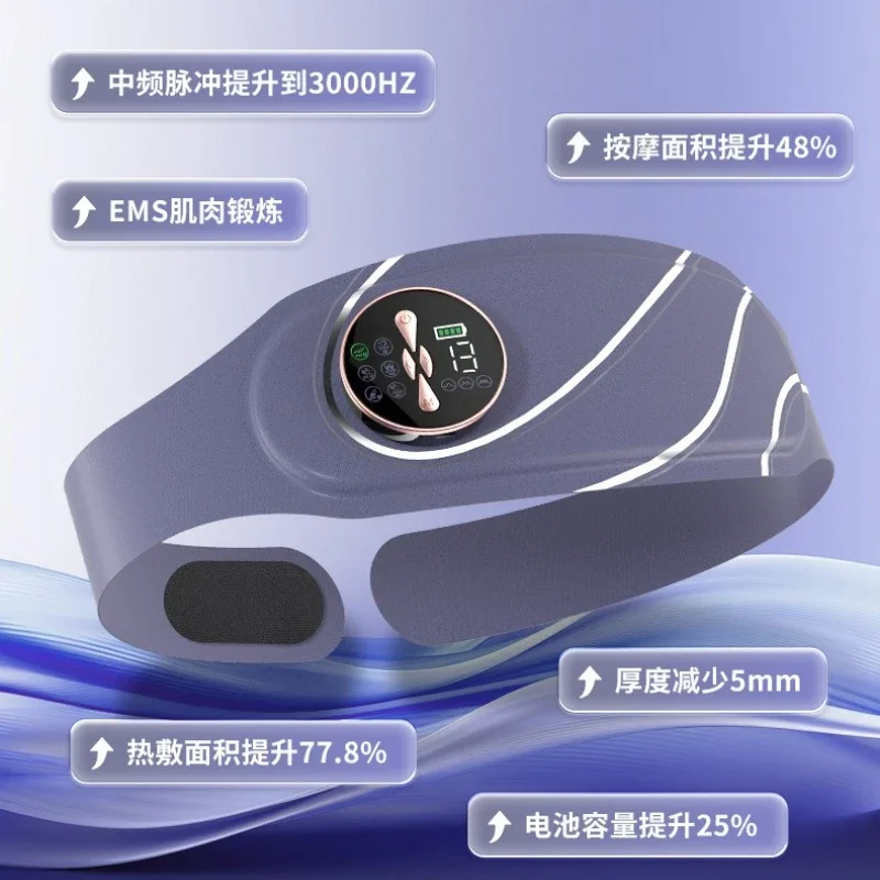 New Massage Belt Phototherapy Heating Application Waist and Abdominal Portable Sports Ems Fitness Equipment Body Building Device - view 4