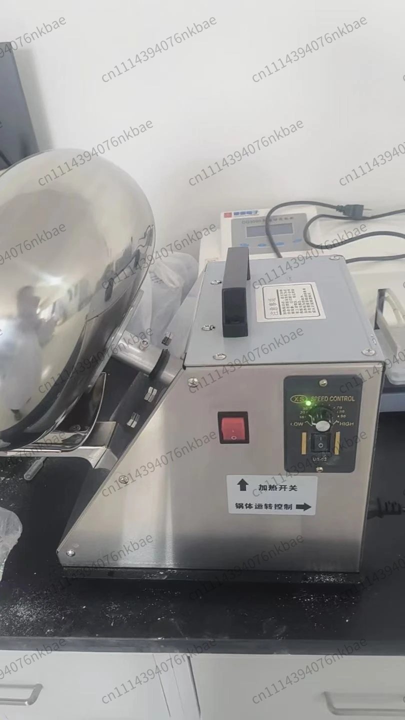 Electric Stainless Steel Coating & Polishing Machine, Works for Peanut Candy, Chocolate Coating as well as Pill Film Coating