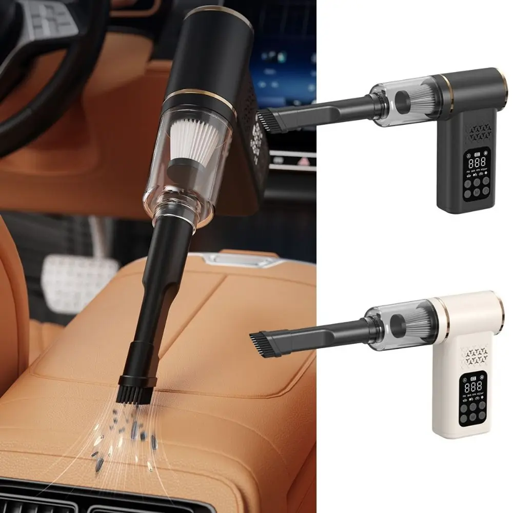 

Беспроводной пылесос из АБС-пластика с LED-дисплеем, безмасляный цилиндрический портативный воздушный компрессор, умное управление, беспроводная конструкция