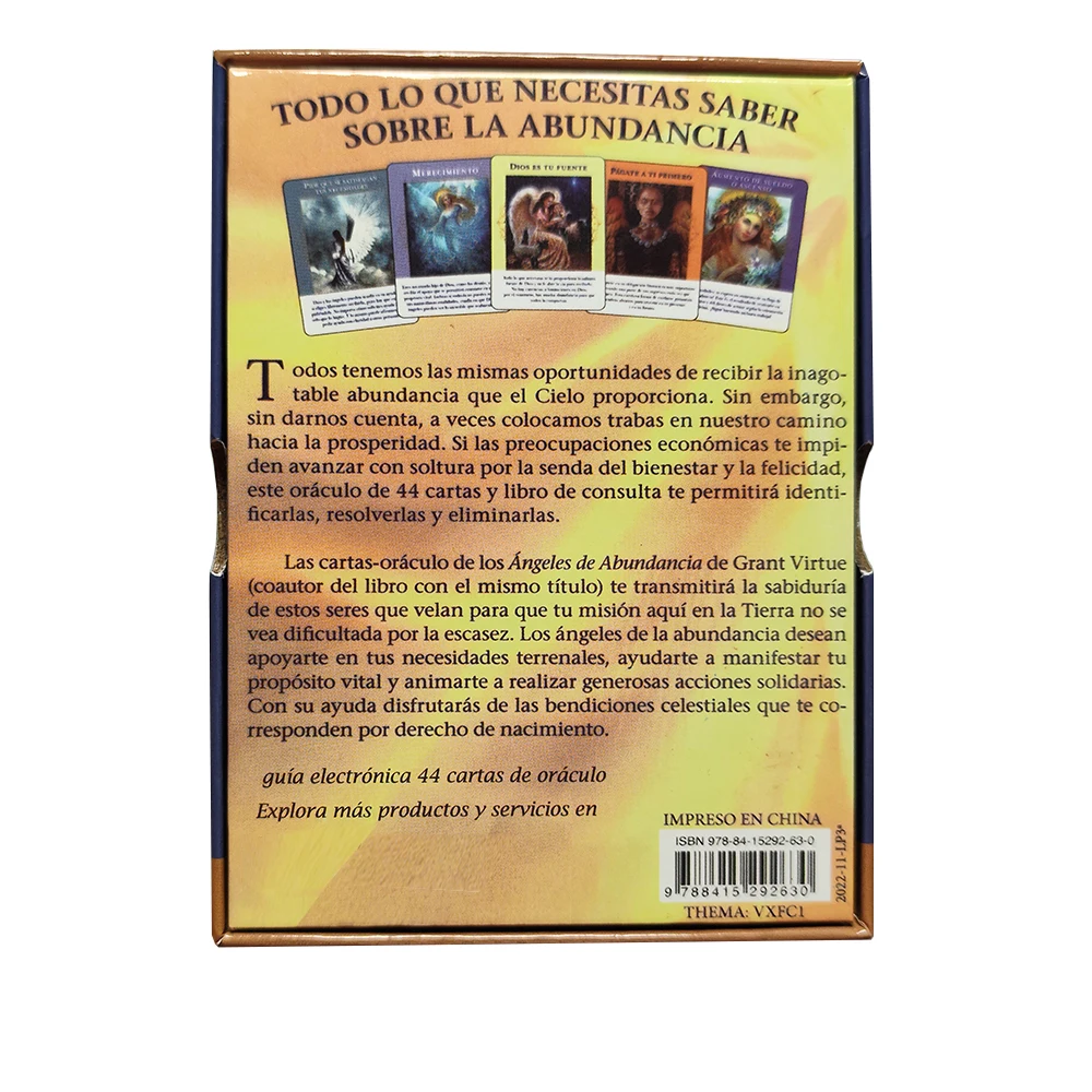 Angels of Abundance Oracle Cards: A 44-Card Deck (Spanish Edition)Doreen Virtue