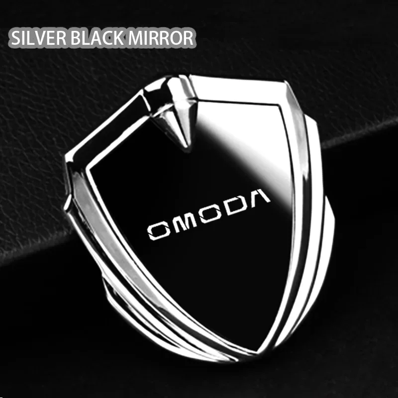 

Metal 3D Emblem StickerFor Chery Omoda 5 E5 Ev 5 2025 Logo Key Cover Key Case Body Kit Parts Accessories Car Body Shield Badge