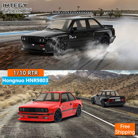 HNR Hongnuo H9803 High-Speed Remote Control RC Car 1/10 Scale Electric Four-Wheel Drive Brushless Flatbed RV Drifting Model Toy