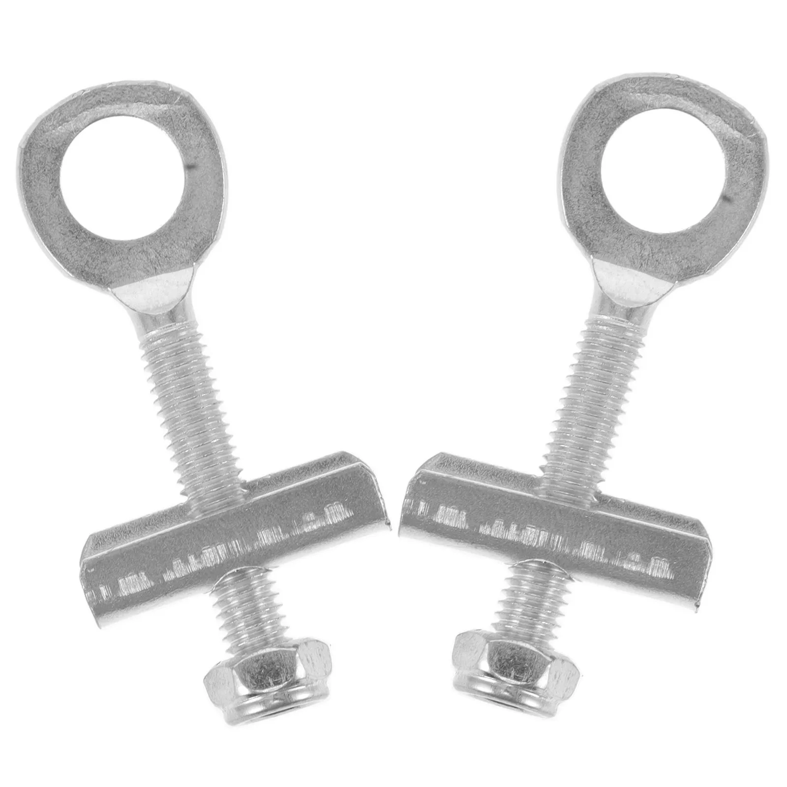 2Pcs Motorcycle Chain Adjusters Metal Tensioners Compact Strong Chain Tightener Motorcycle Accessories Replacement Tool