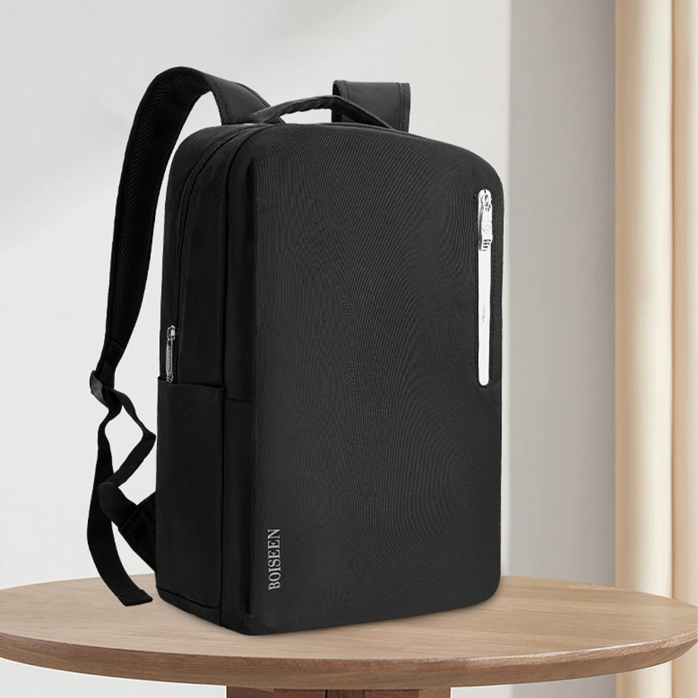

1 шт. мужской деловой рюкзак, многофункциональная школьная сумка большой вместимости, сумка для ноутбука из ткани Оксфорд, дышащая конструкция спины, подходит для работы, поездок на работу, кампуса университета и путешествий