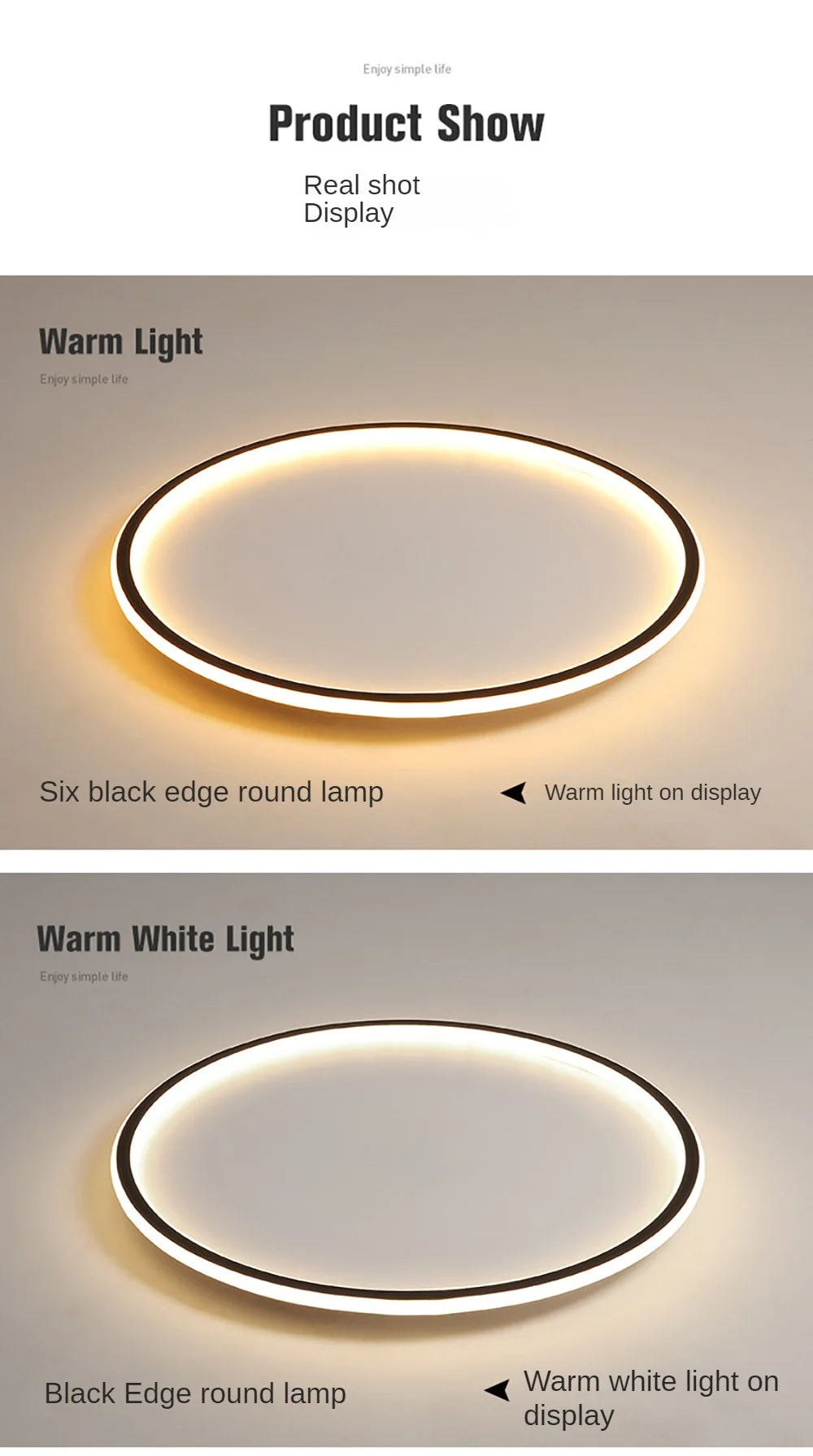 Nordic Minimalist LED Ceiling Light For Bedroom Living Room Aisle Study Room Balcony Circular Remote Control Lighting Chandelier
