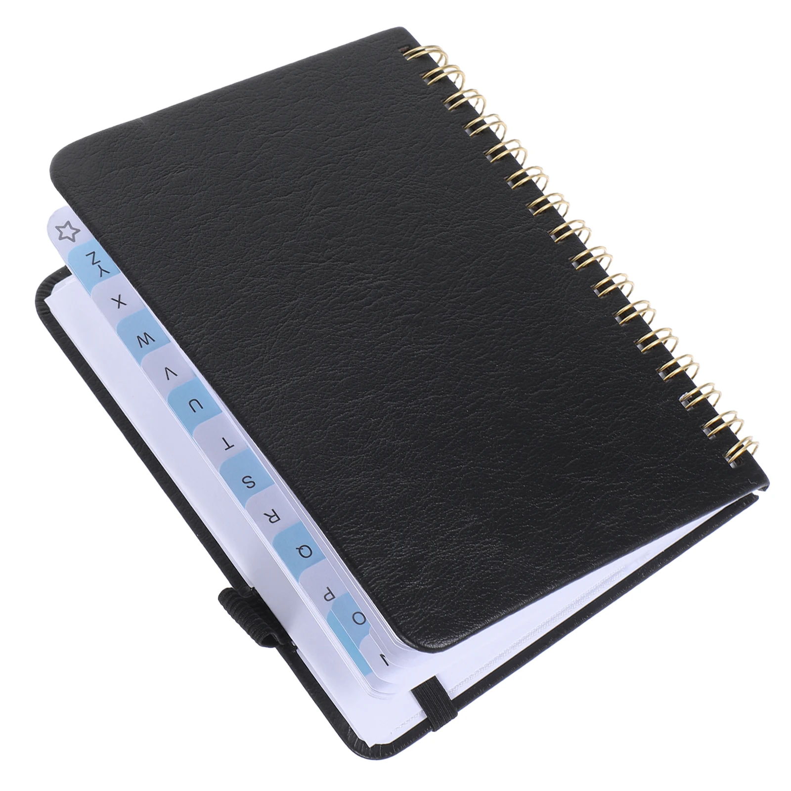 

Refillable Address Book Binder Alphabetical Tabs Pen Holder Portable Password Organizer For Office Home Travel