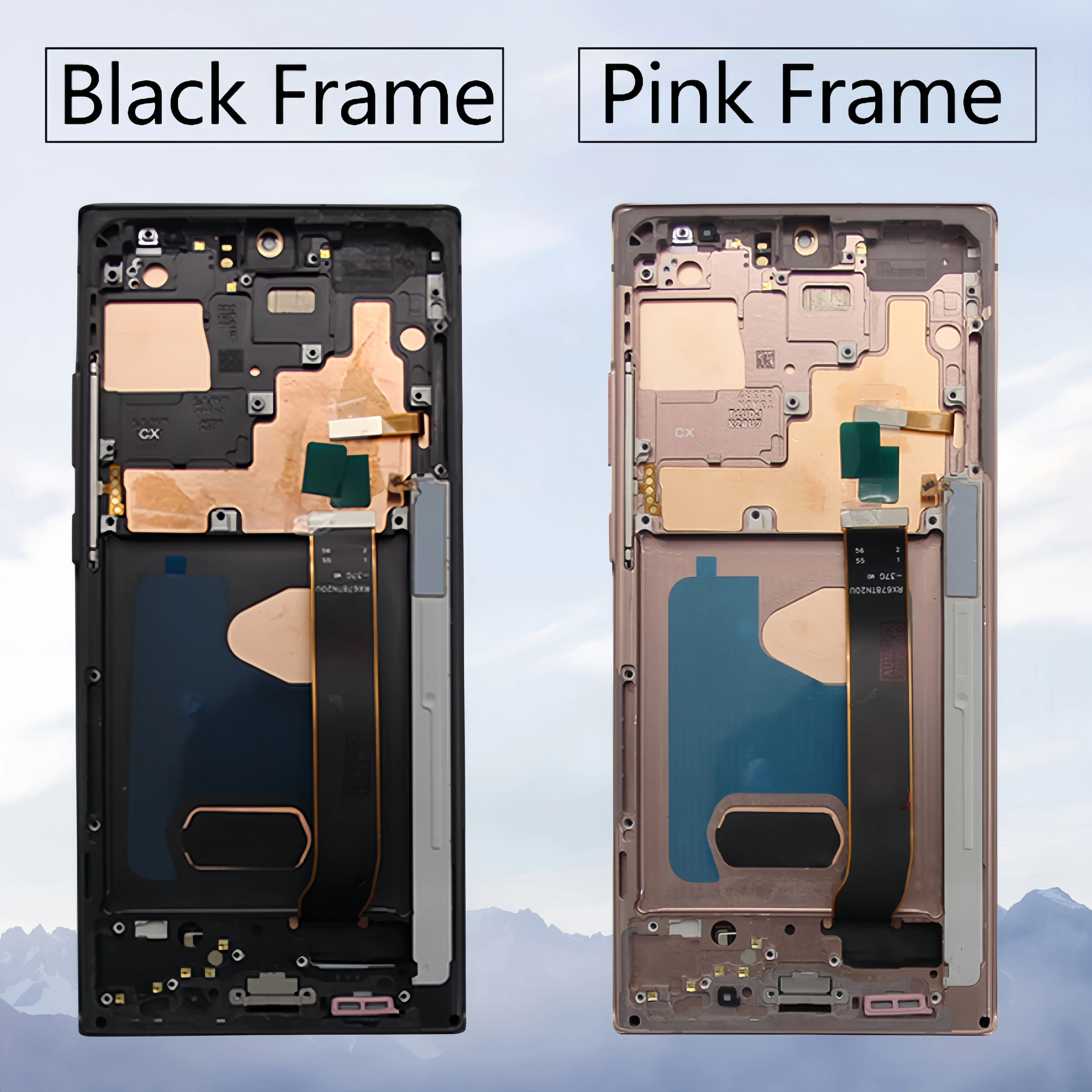 Substituição do conjunto do digitalizador da tela de toque da exposição LCD, Samsung Galaxy Note 20 Ultra 5G, SM-N986B/DS, N986, N985F, N985F, N9860