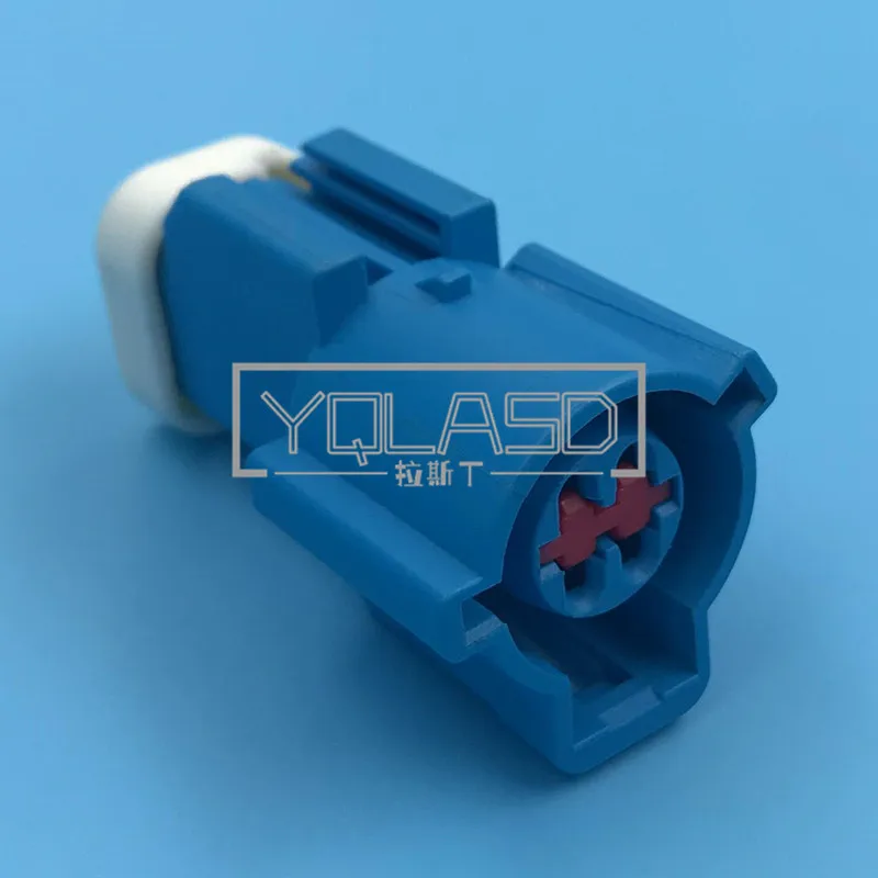 1 Set 4 Way 1.5 Series Automotive Modification Accessories Socket AC Assembly Blue Waterproof Connector With Terminal