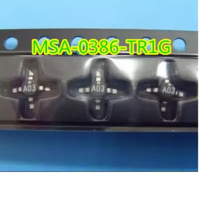 10PCS New Original MSA-0386-TR1G SOT-86 DC-2.4GHz RF MMIC Amplifier 12dB Gain Block 50Ohm Wideband Signal Booster Wireless