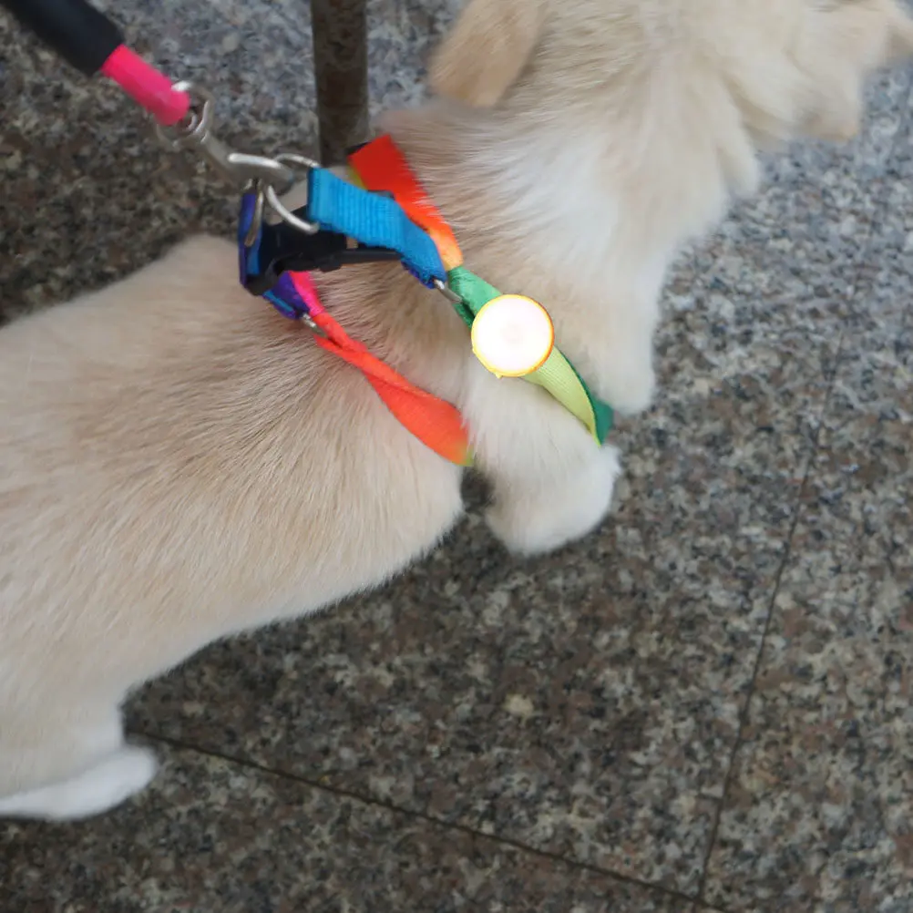 Multifunctional LED Running Wrist Light Clip on Strobe Safety Light for Runners Dogs Bikes Walking Reflective Gear Random Color