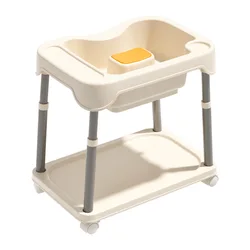 Baby Shampoo Basin Baby Bathtub Children's Foldable Household Children's Convenient Shampoo Table