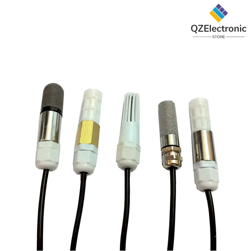 Módulo Sensor de Temperatura e Umidade SHT20 SHT30 SHT40 SHT41 SHT45 com Sonda de Aço Inoxidável 1M e Saída Digital I2C