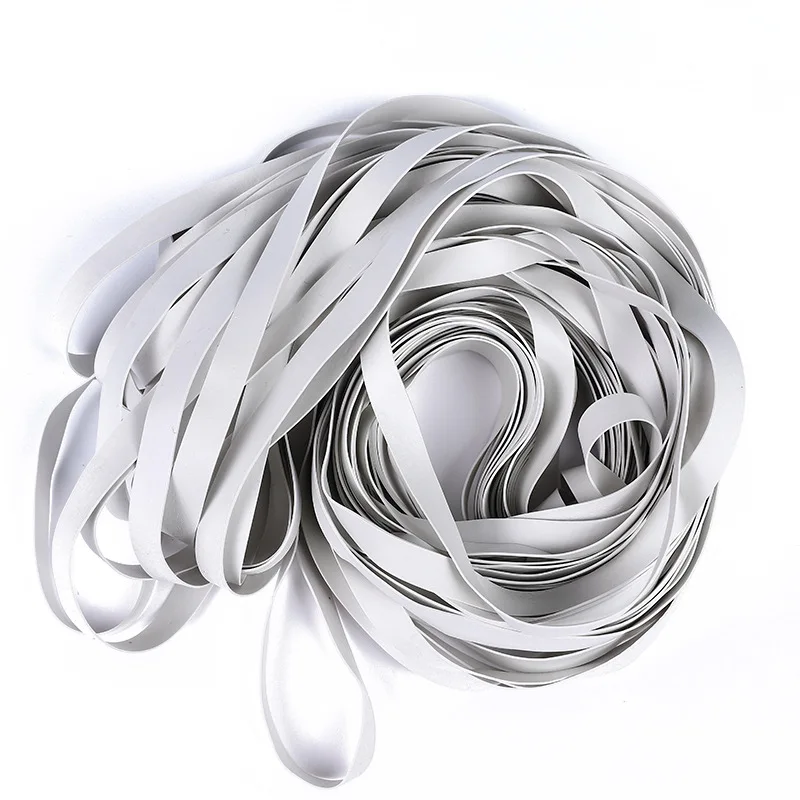 Wholesale 500g/1000g 3/5/6/ 8mm 10mm 15mm 20mm White Black Rubber Elastic Band for DIY Clothing Mask Underwear Swim Sew Material