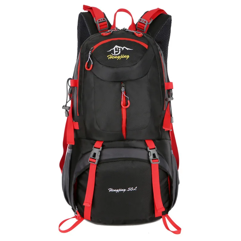 2024 Outdoor Waterproof Leisure Travel Backpack Large Capacity Sports Hiking Mountaineering Bag Camping Men Women 40L-50L-60L