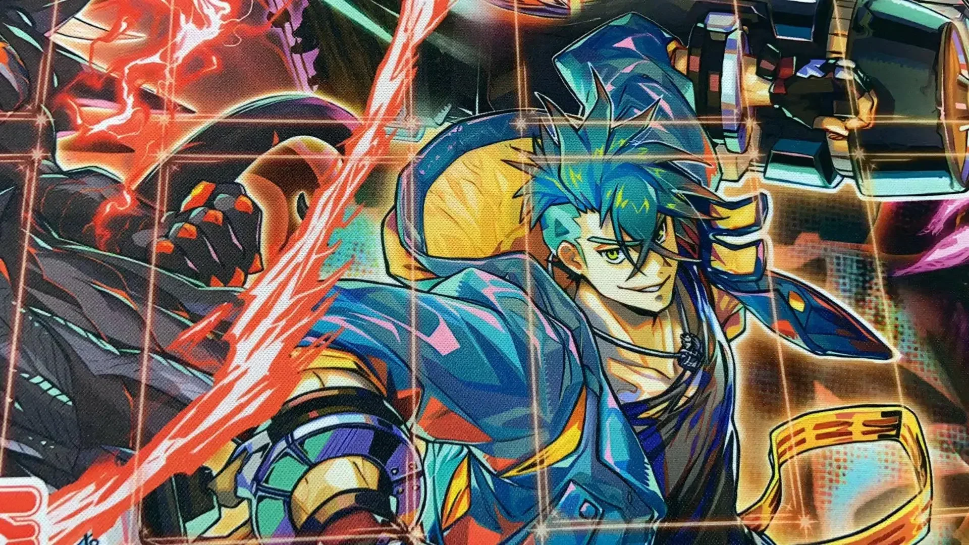 Yugioh tcg取引カードゲームマット、vanquish Soulデッキ、ドローンブ