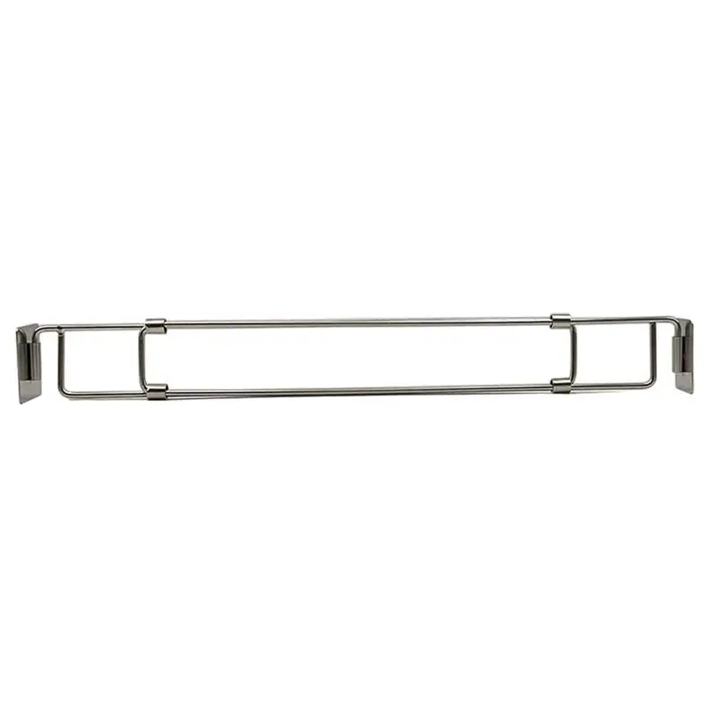 Shower Corner Storage Bar RV Bath Accessory Corner Bar Stainless Steel Shelves Bar Adjustable Camper Trailer RV Accessories