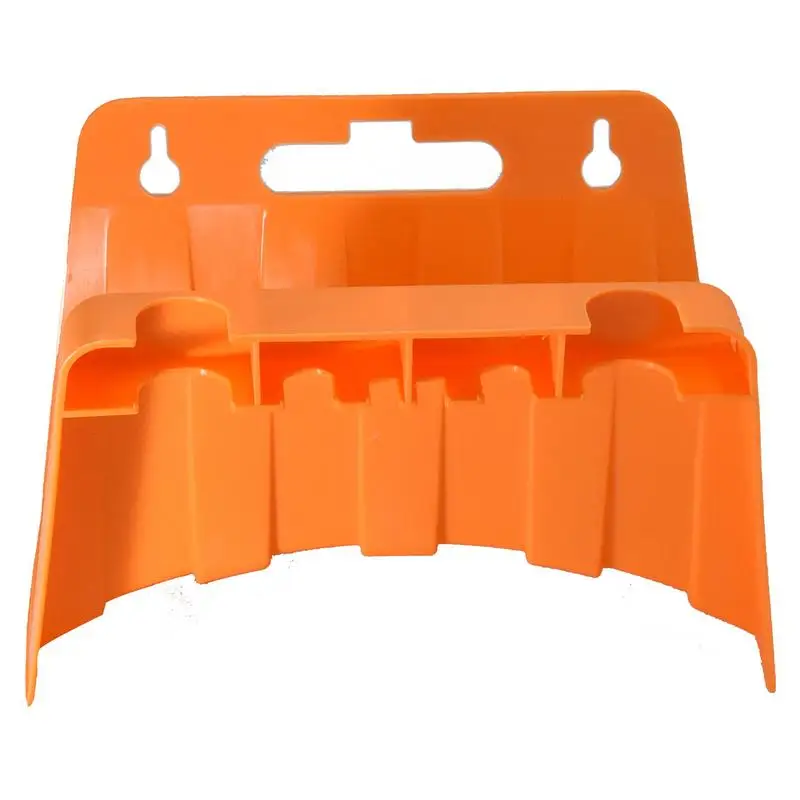 

Water Hose Holders For Outside Garden Water Pipe Rack For Water Space-Saving Hose Hanger For Indoor & Outdoor Orange Hose