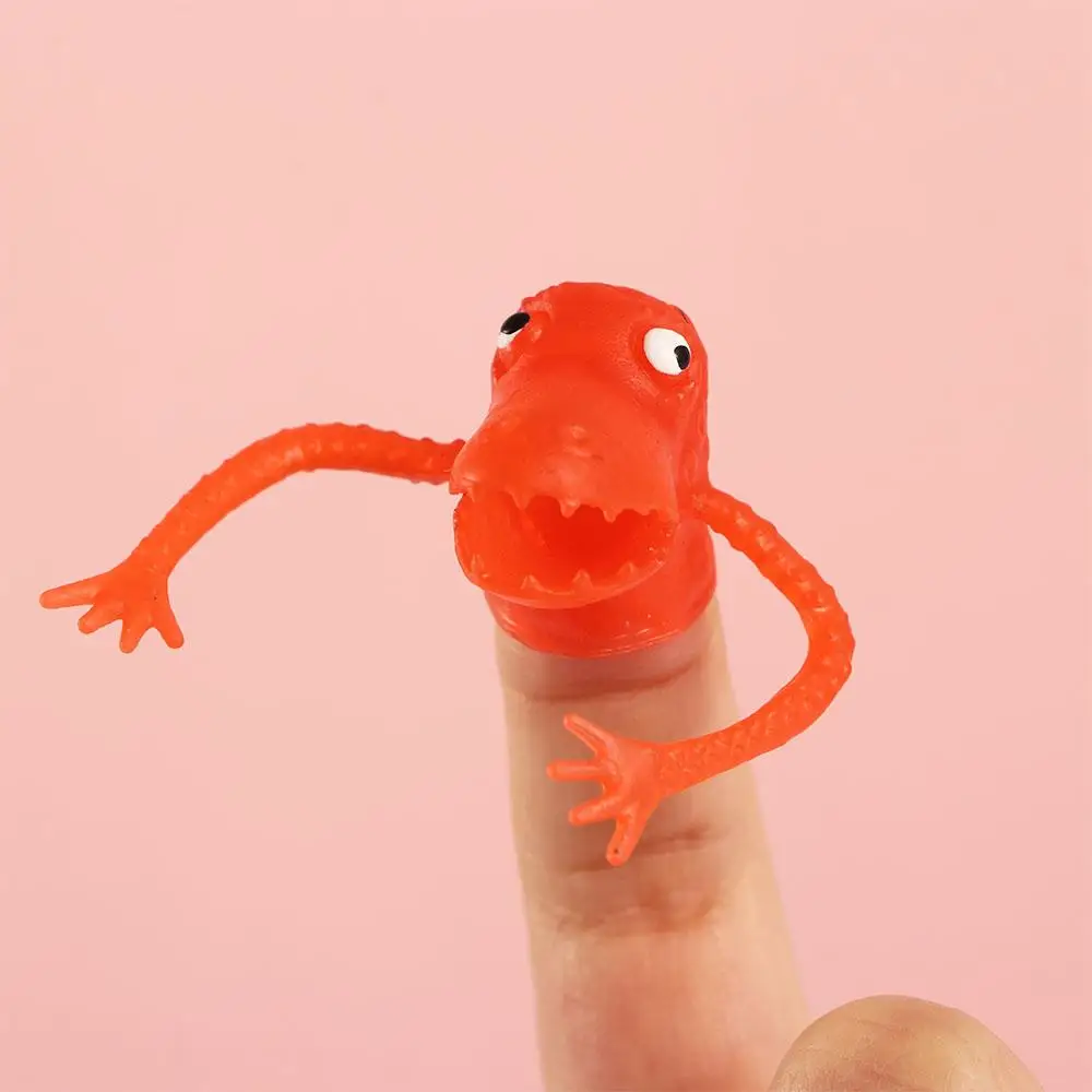 Toys Educational Toys Party Bag Fillers Toys Puppet Finger Toys Mini Fright Dinosaur Finger Doll Finger Puppets Hand Puppets