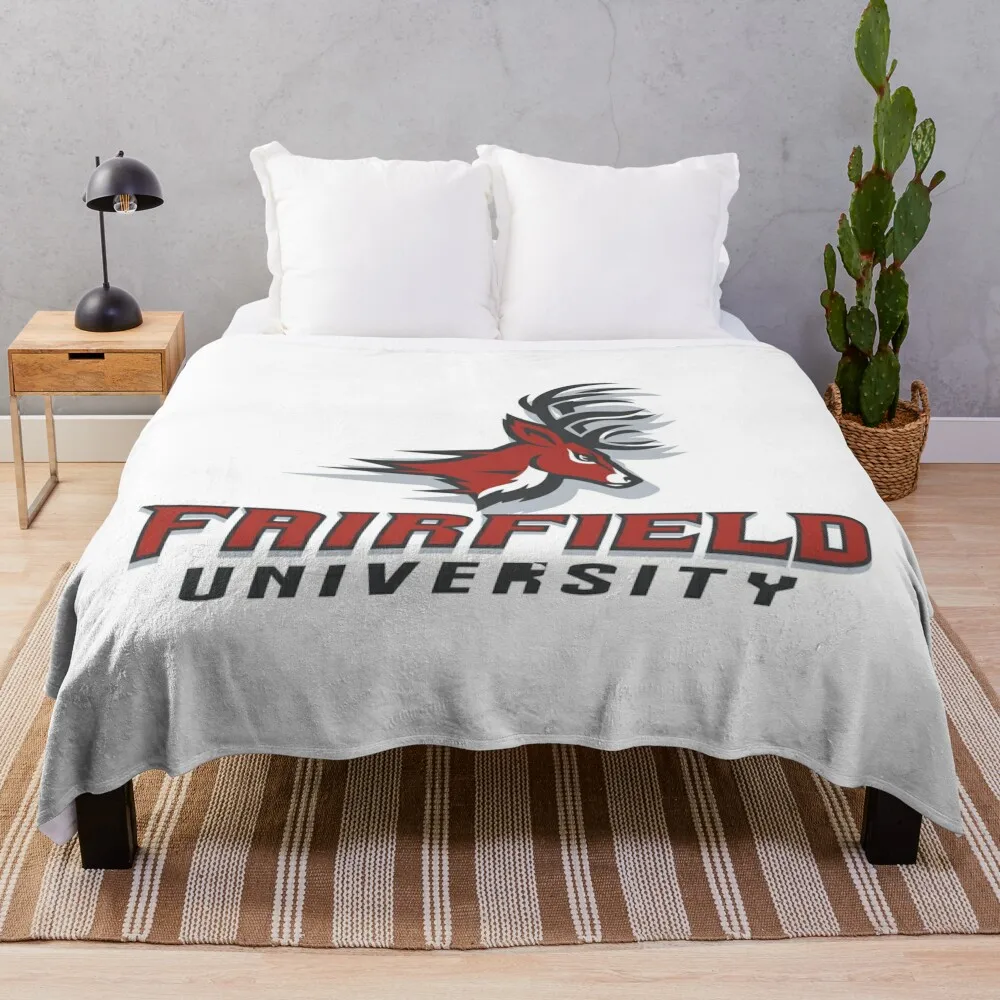 Fairfield Stags Throw Blanket for winter Flannel Fabric decorative Blankets