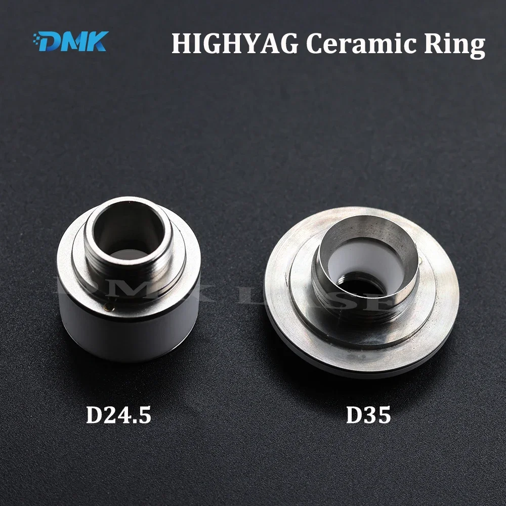 HIGHYAG Laser Ceramic Ring D24.5/D35 Laser Ceramic Nozzle Holder For HIGHYAG Laser Cutting Head