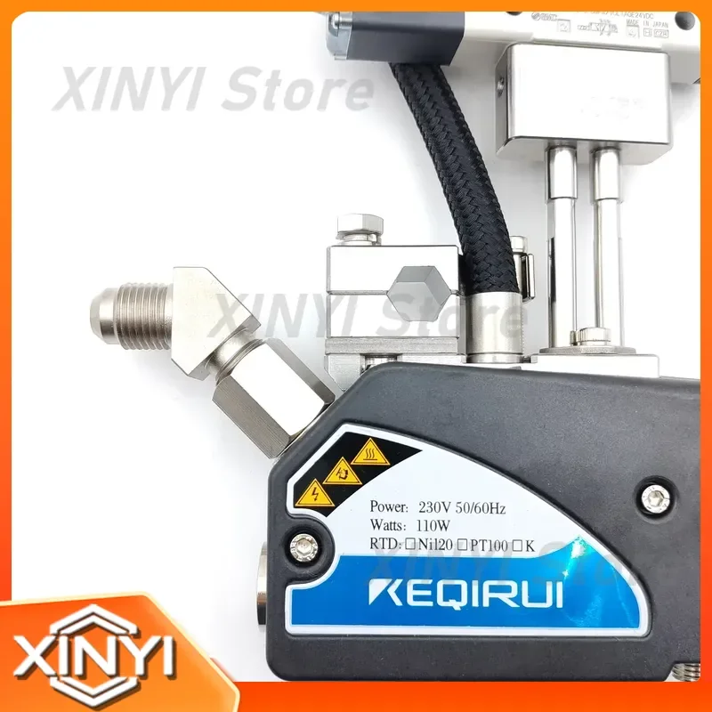 Compatible with Nordsons MiniBlue II hot melt adhesive applicator and glue dispenser, pneumatic glue gun with 4 millisecond