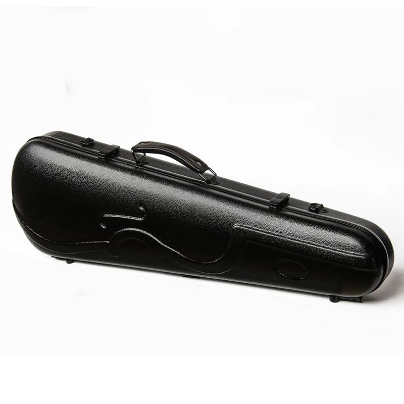 CHRISTINA Violin Case Triangular NEW Style Matte Black 4/4 Size Waterproof Hard Composite PC Double Shoulder VB81