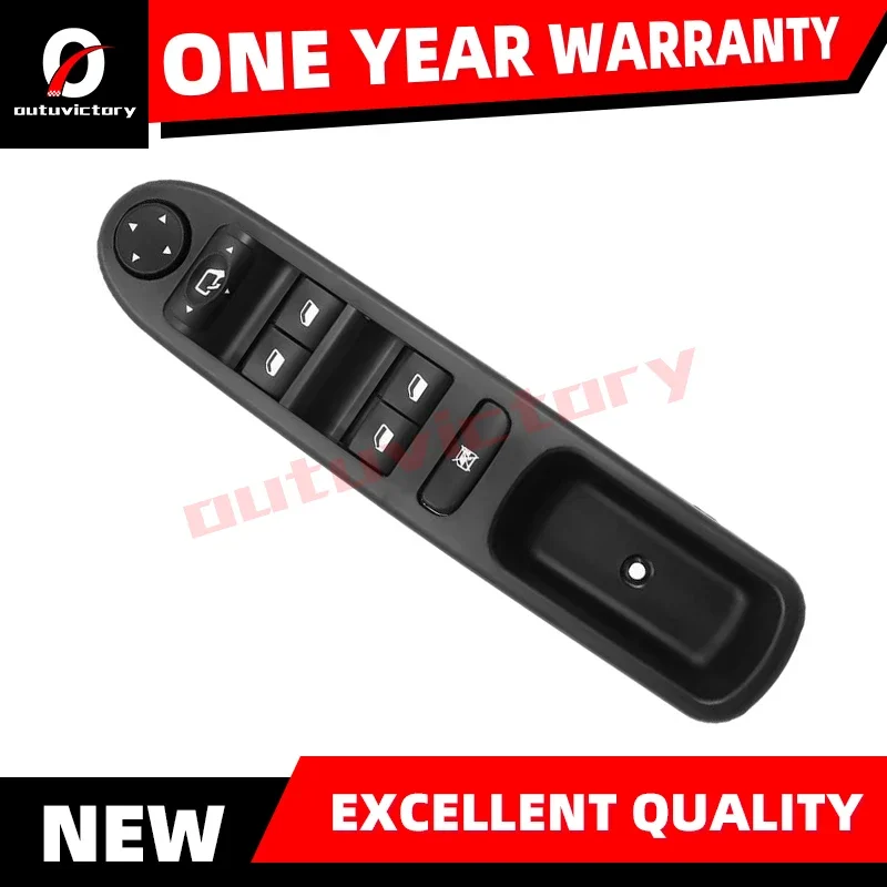 

6554KT LHD Master Electric Power Window Control Switch For Peugeot 307 307SW 307CC 6554.KT