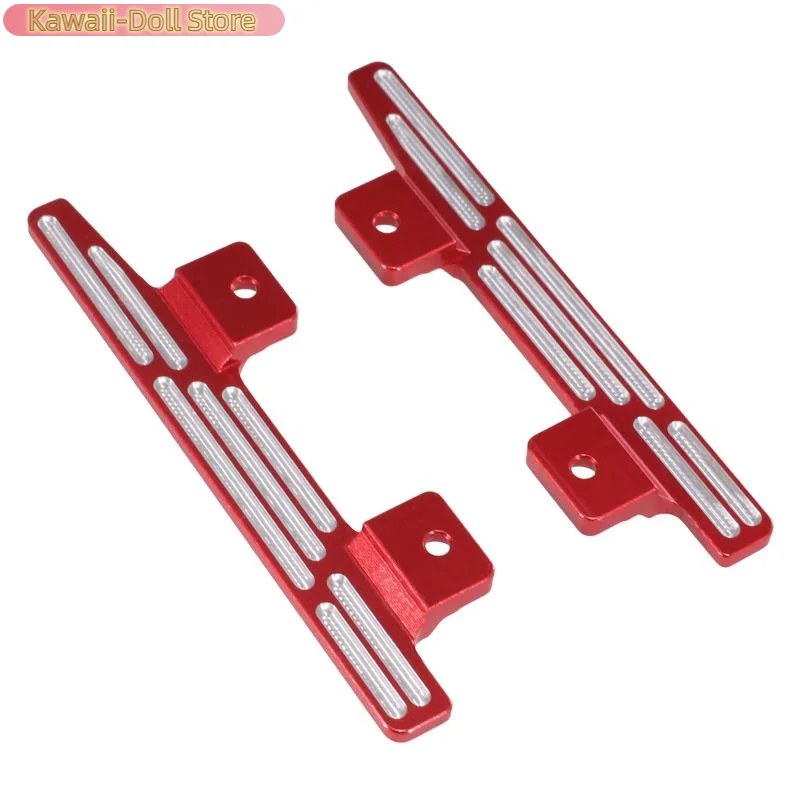 1 Coppia 1/12 RC Crawler Auto Sinistra Destra Pedali Per MN82 LC79 MN78 Parti di Aggiornamento di Ricambio Modifica del Pedale Laterale In Alluminio