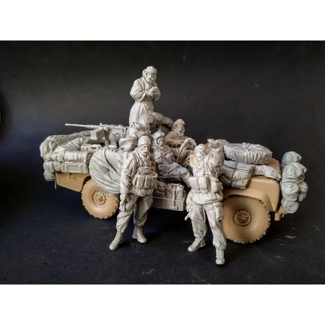1/35 Resin Model Figure GK, Unassembled and unpainted kit