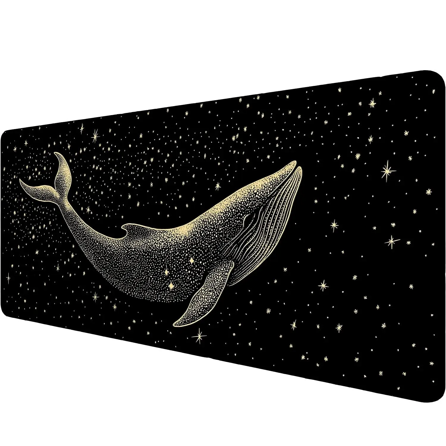 

Fantasy Whale Art Pattern Table Mat, Cute Desktop Decoration, Non-Slip Waterproof Gaming Mouse Pad, Perfect Gift for Friends