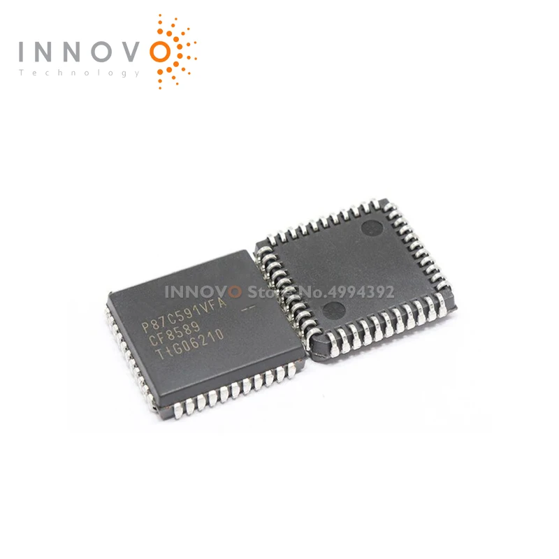 

INNOVO 2pcs/lot P87C591VFA P87C591 PLCC-44 Free shipping New original