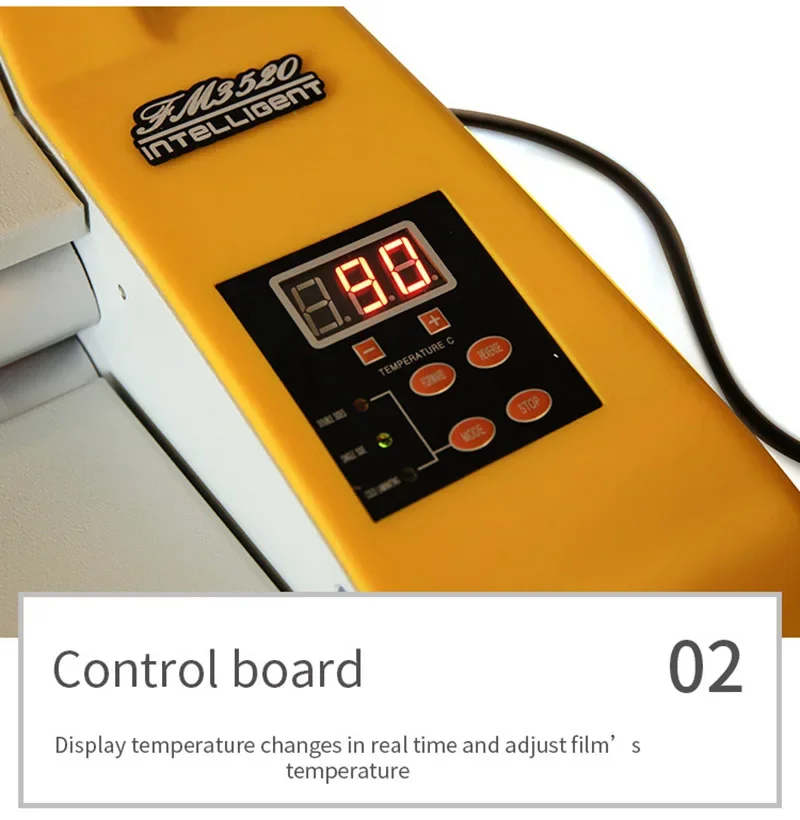 Cold&Hot Laminating Machine FM3520 A3 Photo Film Laminator Cold Plastic Electric Sealing Machine Laminator