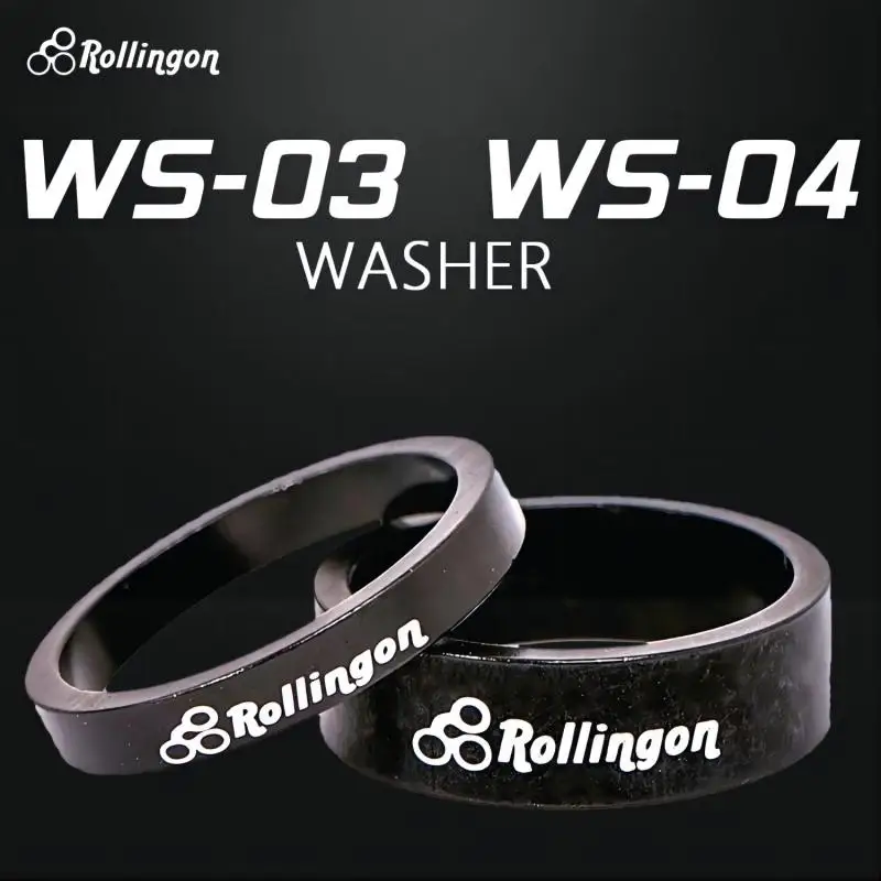 

Rollingon Carbon Fiber Washer for Balance Bike 5mm10mm Run Bike Adjustment Spacer Front Fork Handlebar Increase