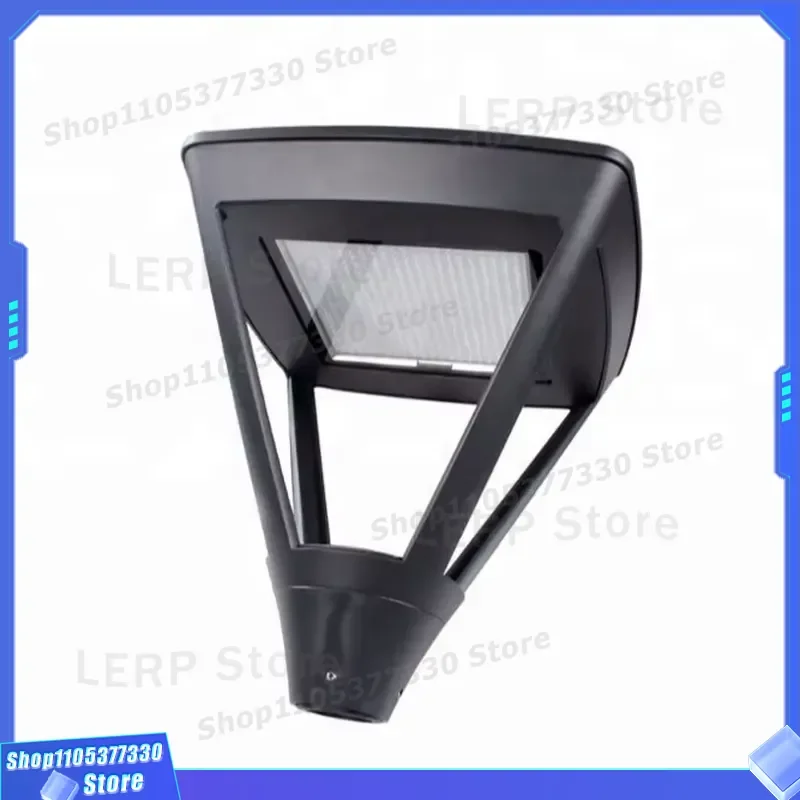 30W 40W 60W ENEC Listed LED Garden Light IP66 Waterproof Outdoor Post Pole Lamp AC Powered Street Lighting for Park Yard
