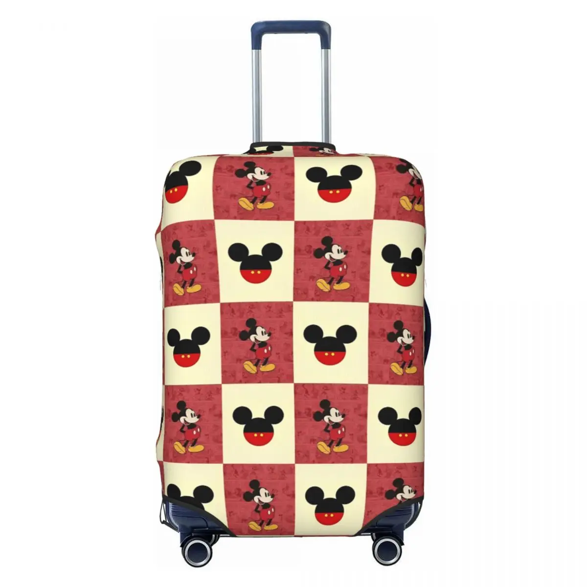 Mickey Mouse Graffiti Suitcase Cover Travel Flight Practical Luggage Supplies Protector