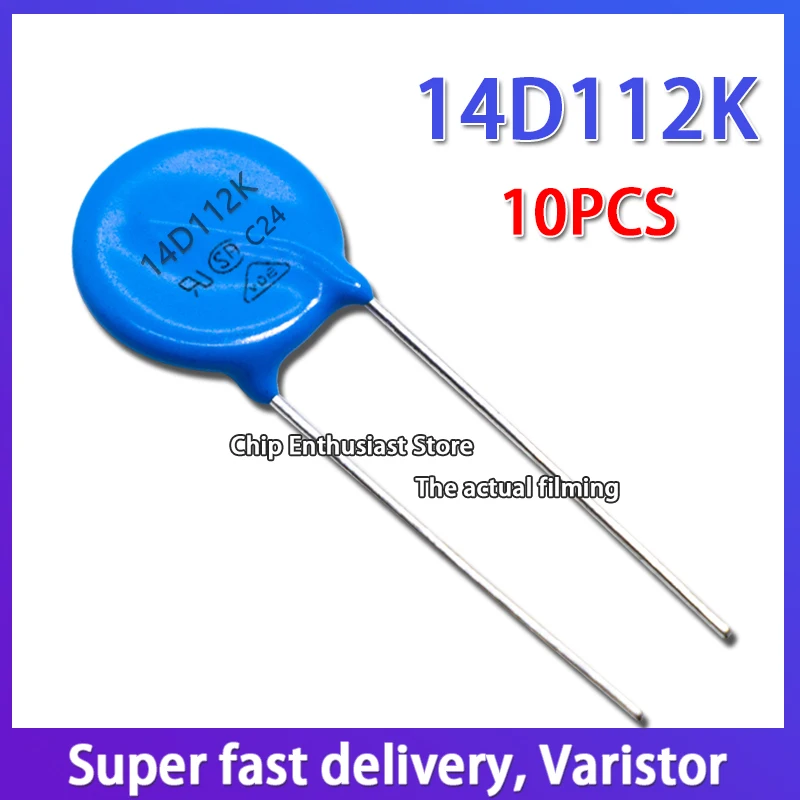 10PCS Varistor 14D270K 270KD14 In Linie Varistor Durchmesser 14MM DIP-2 27V