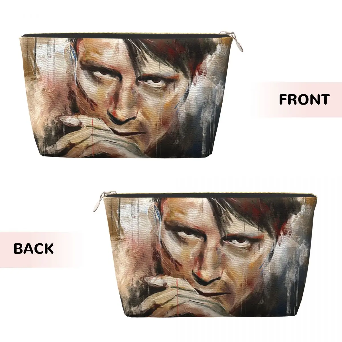 

Mads Mikkelsen Женская косметичка Дорожный органайзер для макияжа Чехол для хранения туалетных принадлежностей Dopp Kit Case