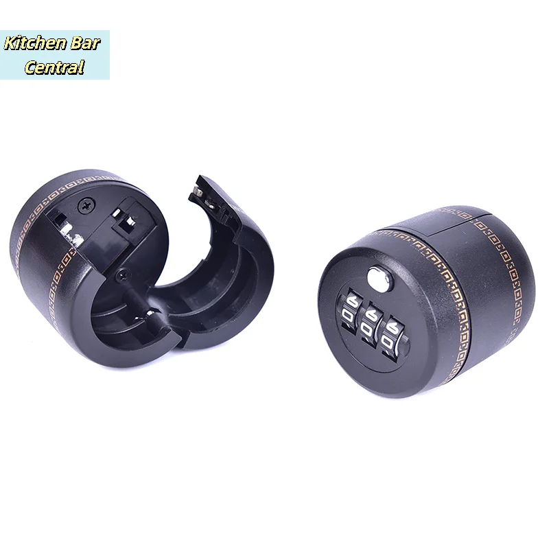 【1PC Bottle Password Lock For Wine Liquor Bottle Vacuum Picks Stopper Conservation】