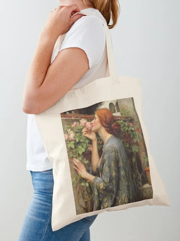 The Soul of the Rose - John William Waterhouse Tote Bag Women's shopper Candy bags Handbags Women's beach bags Tote Bag