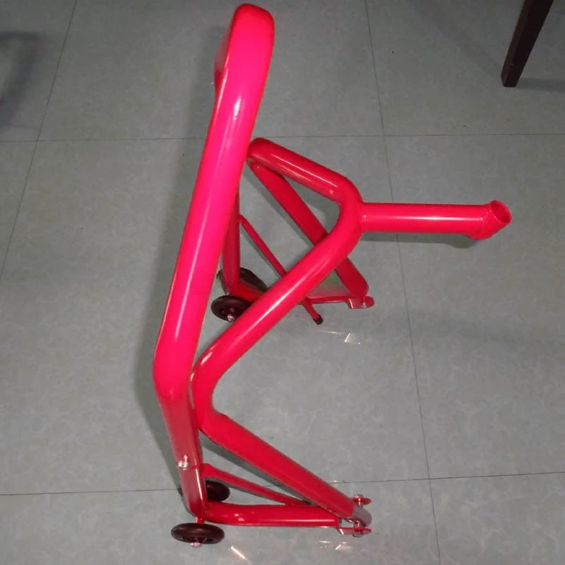 Universal Motorcycle Front Lift Frame with Wheels HUTZ 550 lbs Head Lift Paddock Frame MS05C04 Forklift Mechanical Steel