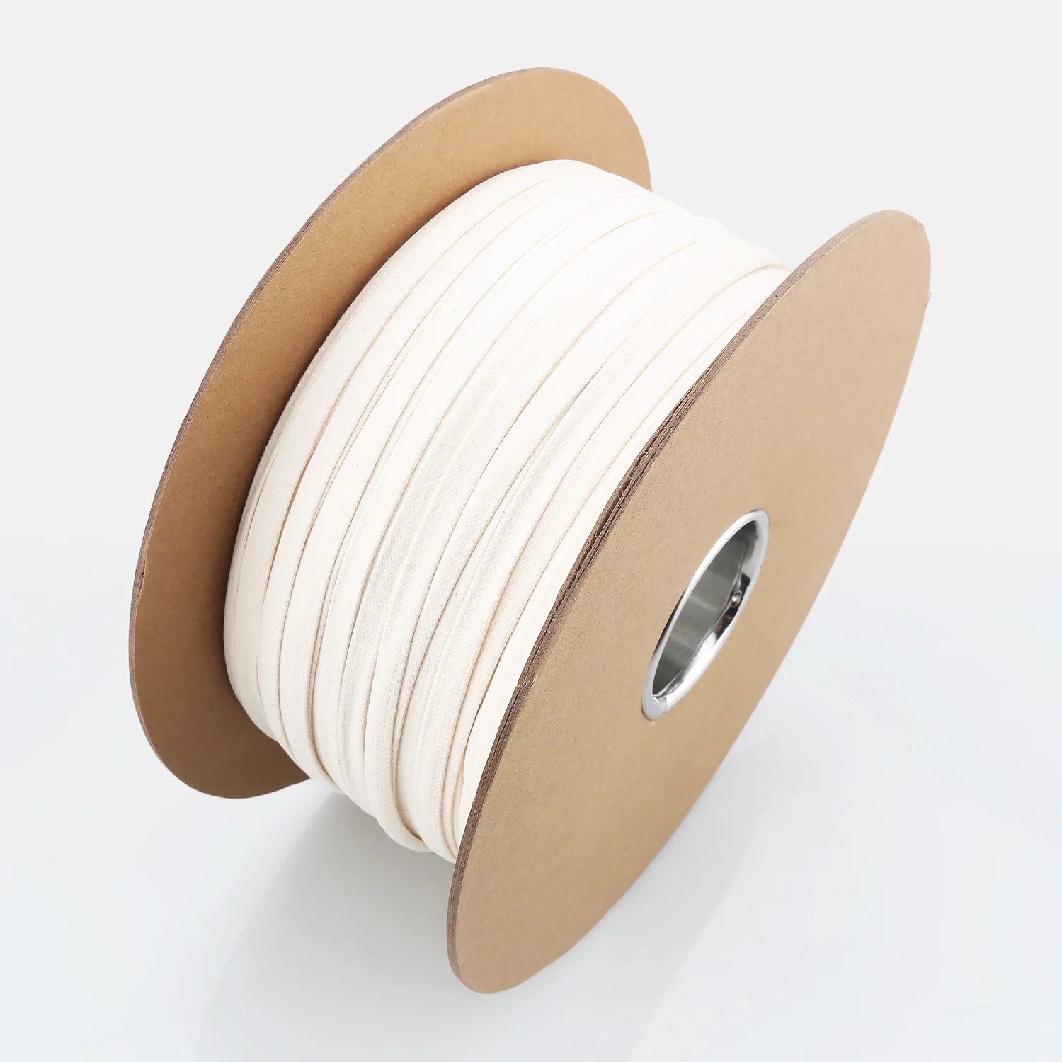 Pure Cotton Cotton Fabric Hemp Material Braided Tube Hollow Rope Cover Sleeve Electric Wire Protection Audio Cable Sleeve