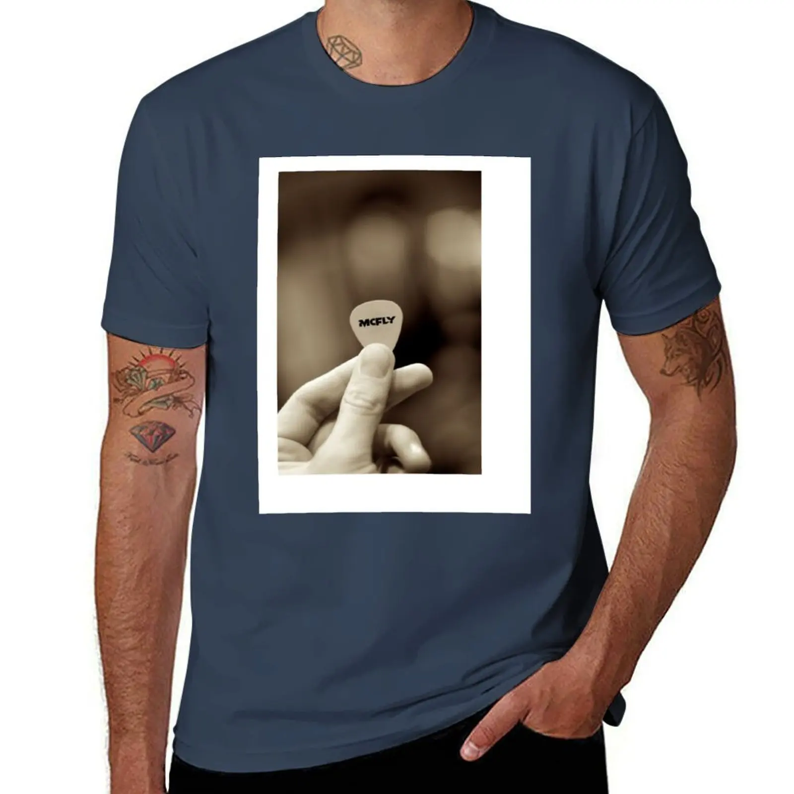 

McFly Tour 2021 Fletcher. T-Shirt cotton t shirt pack man graphic t shirt men t shirt cotton 100% T-Shirt