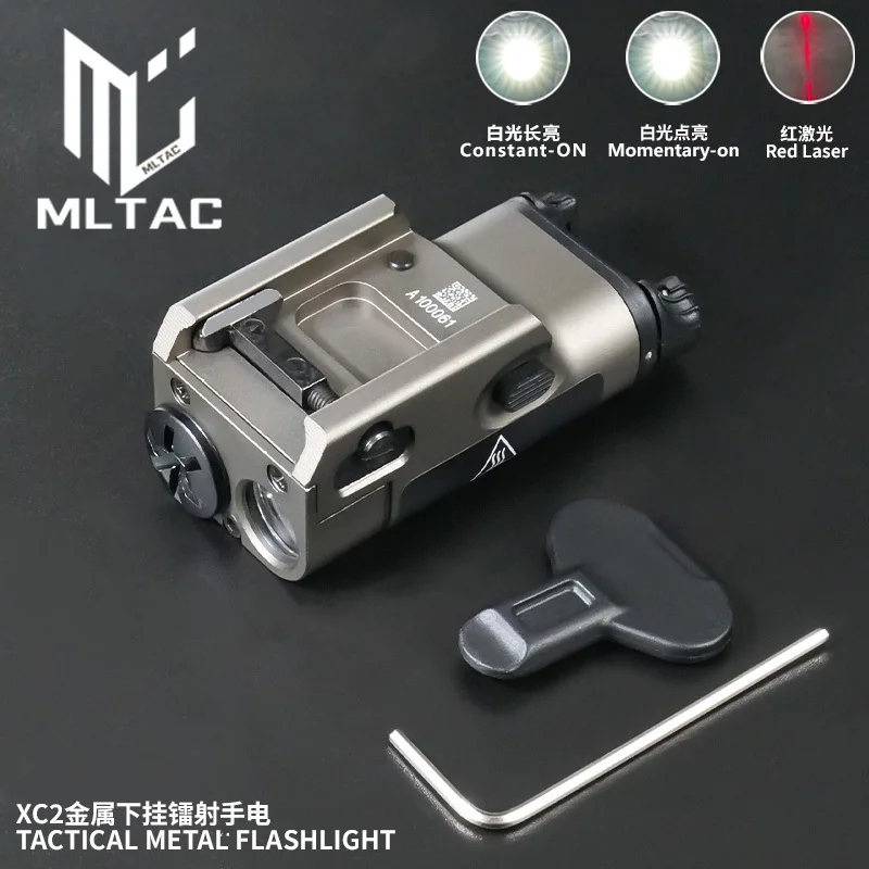 전술용 SF XC2 XC1 X300 X300U 플래시라이트 야외 무기 사냥용 20MM 레일 G17 G18 19 권총용 걸이형 총 램프 액세서리