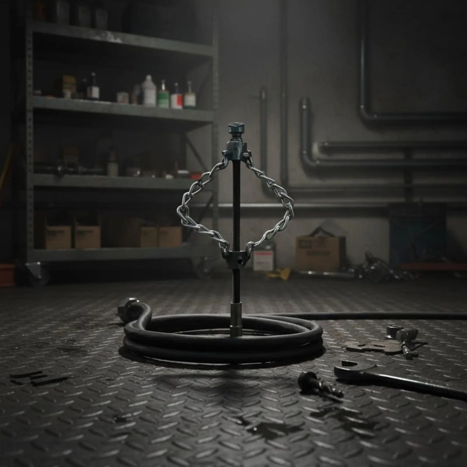 

Drain Cleaning Cutter Head Heavy Duty Drain Auger Cutter Head Pipe Clog Remover Attachment for Plumbers, Professional Plumbing